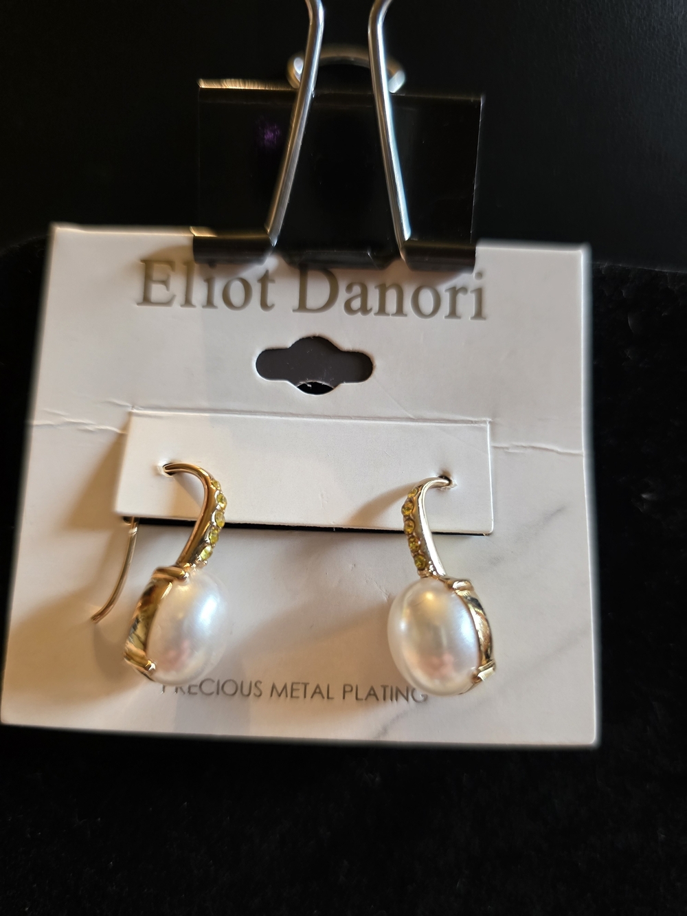 #362 Eliot Danori Gold-Tone Hoop Earrings with Polished Finish